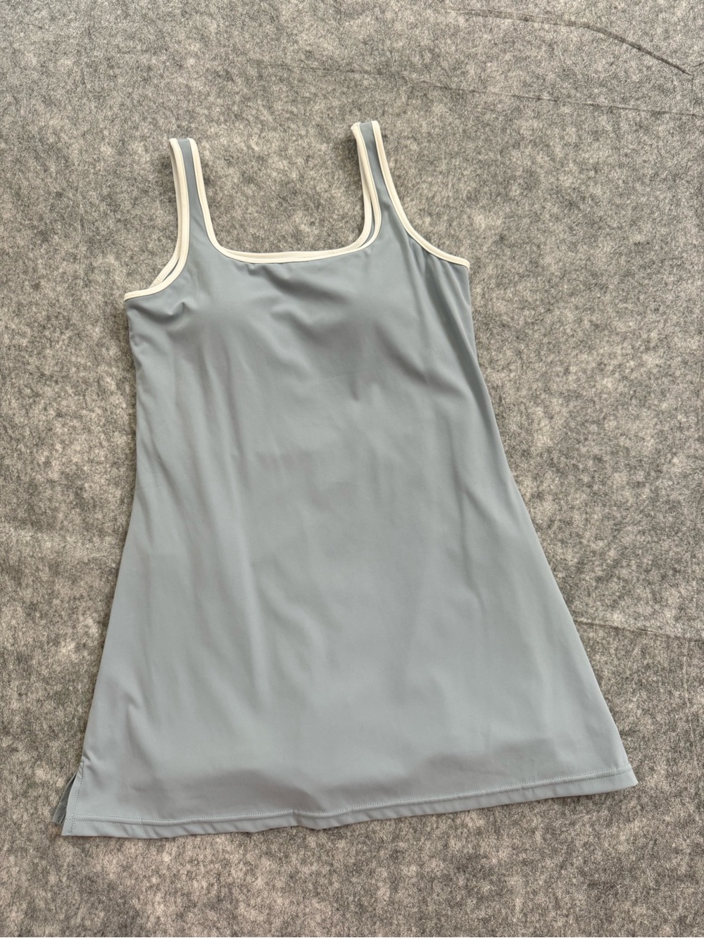 Gold Hinge Open Back Active Dress